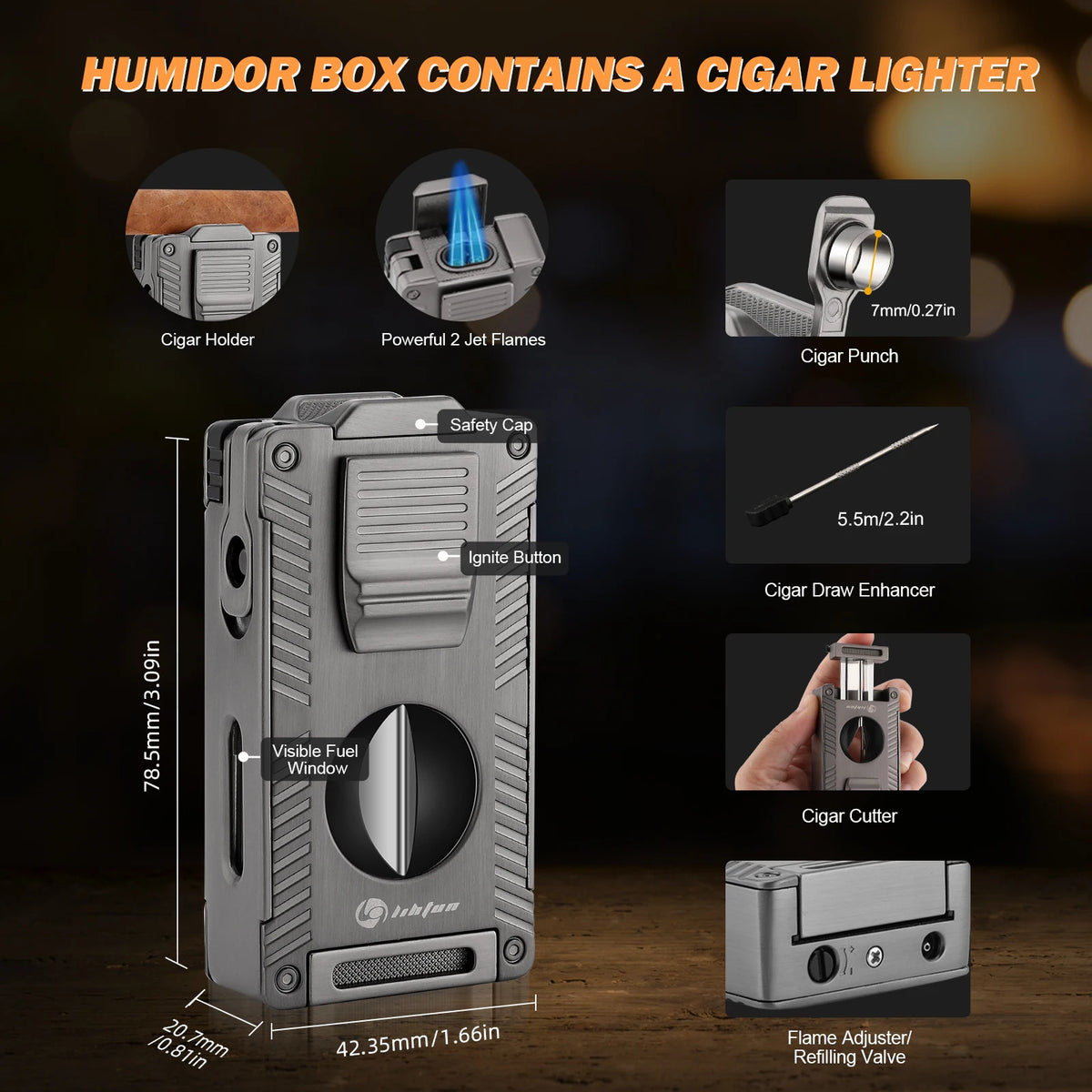 Travel Humidor Kit